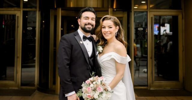 A noiva de 90 dias, Veronica Rodriguez e Seth Daryoushfer, se casam em sua igreja mágica de casamento