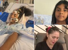 Vídeo horrível mostra o momento em que o suposto agressor atingiu fatalmente uma estudante na cabeça com uma garrafa de água de metal Vídeo horrível mostra o momento em que o suposto agressor atingiu fatalmente uma estudante na cabeça com uma garrafa de água de metal