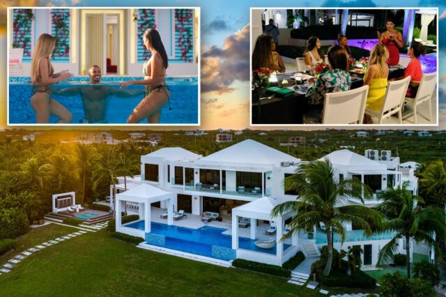 Vila em Turks e Caicos com participações especiais de 'Real Vila em Turks e Caicos com participações especiais de 'Real Housewives' e 'Too Hot to Handle' indo para um leilão sem reserva