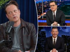 Vince Vaughn critica os apresentadores Jimmy Kimmel e Stephen Colbert por serem muito políticos: ‘As pessoas querem autenticidade’ Vince Vaughn critica os apresentadores Jimmy Kimmel e Stephen Colbert por serem muito políticos: 'As pessoas querem autenticidade'