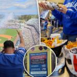 Visita ao Dodger Stadium para uma família de quatro pessoas agora a mais cara da MLB