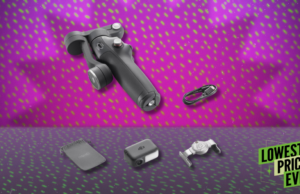 Você pode obter este gimbal de smartphone de alta classificação por US $ 99 agora mesmo Você pode obter este gimbal de smartphone de alta classificação por US $ 99 agora mesmo