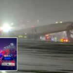 Voo da Air Canada e caminhão de bombeiros colidem em LaGuardia: relatos