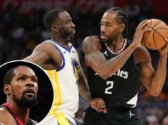 Warriors encontram valor em uma nova função mais limitada para Draymond Green Kawhi Leonard nº 2 do LA Clippers segura a bola enquanto é defendido por Draymond Green nº 23 do Golden State Warriors.