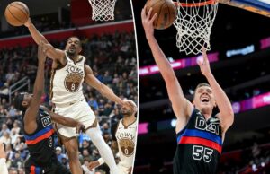 Warriors perdem Kristaps Porzingis, cometem 26 TOs na derrota para o Pistons Jogador do Warriors, Kristaps Porzingis