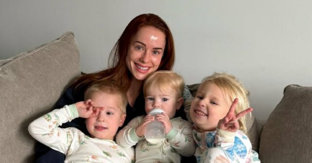 Vidas secretas das esposas mórmons Whitney Leavitt dá à luz o bebê nº 3 com o marido Connor Leavitt