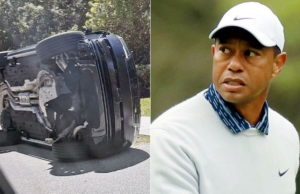 Woods acusado de DUI, detido por 8 horas após acidente Woods acusado de DUI, detido por 8 horas após acidente