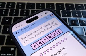 Wordle é muito fácil, mas agora estou obcecado por esses quebra-cabeças enigmáticos diários Exemplo de análise: