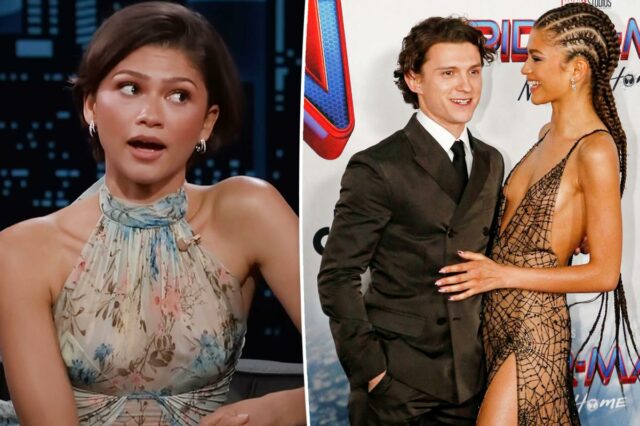 Zendaya finalmente aborda os rumores de casamento de Tom Holland, 'confusão' de fotos de casamento de IA
