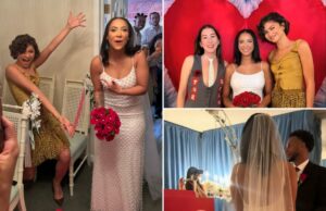 Zendaya invade o casamento do casal como convidada surpresa – e deixa uma dica se ela é casada secretamente Zendaya invade o casamento do casal como convidada surpresa – e deixa uma dica se ela é casada secretamente