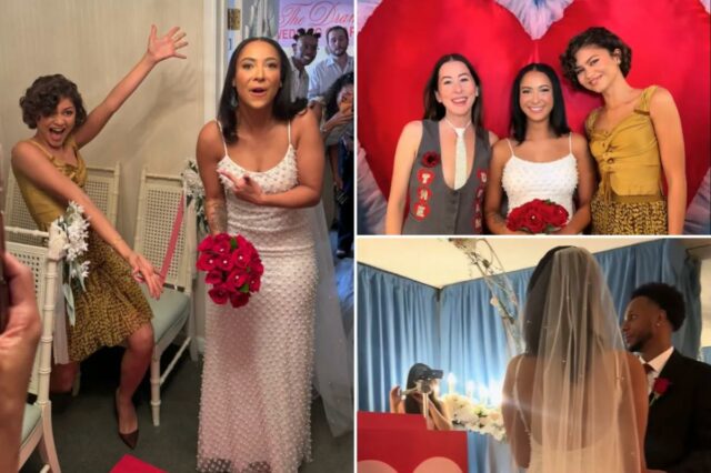 Zendaya invade o casamento do casal como convidada surpresa – e deixa uma dica se ela é casada secretamente
