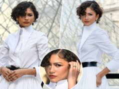 Zendaya mostra faixa de ouro na Paris Fashion Week enquanto rumores de casamento de Tom Holland giram Zendaya mostra faixa de ouro na Paris Fashion Week enquanto rumores de casamento de Tom Holland giram