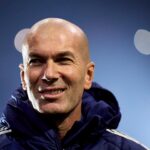 Zinedine Zidane reage.