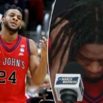 Zuby Ejiofor ficou emocionado quando questionado sobre como ele deseja que os fãs de seu St. John's se lembrem dele.