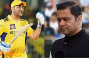 "MS Dhoni deveria se aposentar em vez de jogar como um jogador de impacto": Aakash Chopra "MS Dhoni deveria se aposentar em vez de jogar como um jogador de impacto": Aakash Chopra