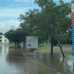 Inundações em Katherine postadas pela MP Jo Hersey