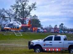 1 morto, vários outros levados de avião para o hospital após acidente de MS Cortesia: Corpo de Bombeiros do Condado de Coahoma.