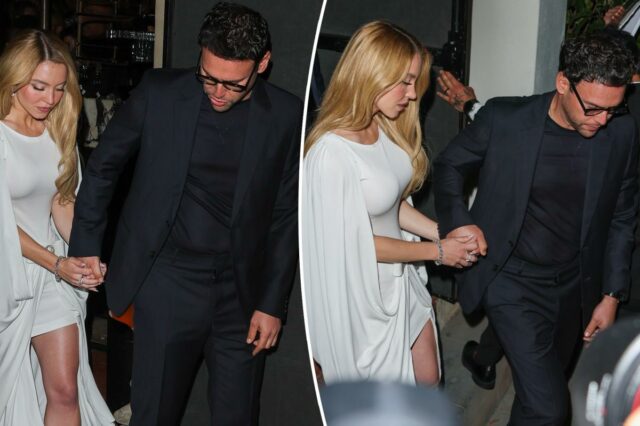 Sydney Sweeney faz as malas no PDA com Scooter Braun na estreia da 3ª temporada de 'Euphoria'
