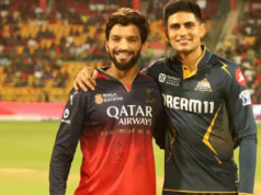 IPL 2026: Rajat Patidar vence o sorteio; RCB opta por lançar primeiro contra GT IPL 2026: Rajat Patidar vence o sorteio; RCB opta por lançar primeiro contra GT