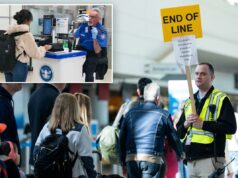 A Casa Branca diz que os fundos para pagar a TSA e outros trabalhadores da Segurança Interna “em breve acabarão” A Casa Branca diz que os fundos para pagar a TSA e outros trabalhadores da Segurança Interna “em breve acabarão”