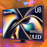 A Mini TV LED Hisense U8 de 75 polegadas é oficialmente a mais barata de todos os tempos, com 50% de desconto