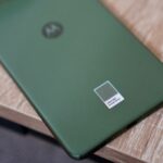 Tela do Motorola Edge 70