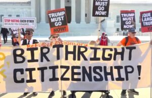 A Suprema Corte parece provavelmente rejeitar o limite de cidadania de nascença de Trump A Suprema Corte parece provavelmente rejeitar o limite de cidadania de nascença de Trump