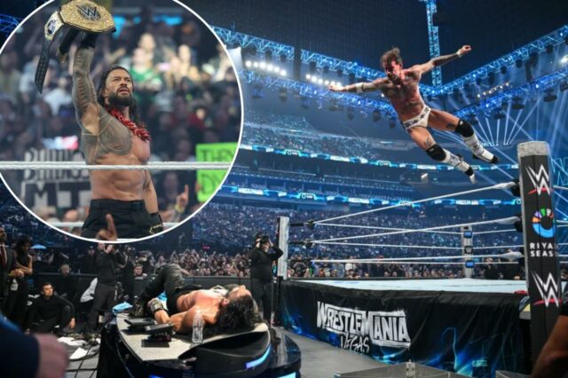 A WWE se recupera em grande estilo quando o épico evento principal de Roman Reigns-CM Punk termina na WrestleMania 42 Night 2
