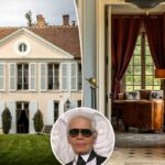 A antiga propriedade de Karl Lagerfeld perto de Paris está avaliada em US$ 3,17 milhões com charmosos toques do velho mundo intactos