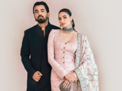 A atriz indiana Athiya Shetty compartilha postagem de aniversário do marido KL Rahul A atriz indiana Athiya Shetty compartilha postagem de aniversário do marido KL Rahul