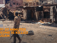 A cada 27 minutos, alguém morre na guerra do Sudão A cada 27 minutos, alguém morre na guerra do Sudão