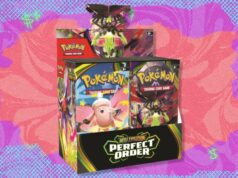 A caixa de exibição Pokémon TCG Perfect Order Booster tem US $ 50 de desconto na Amazon A caixa de exibição Pokémon TCG Perfect Order Booster tem US $ 50 de desconto na Amazon