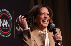 A democrata Kamala Harris provoca a candidatura presidencial de 2028, após a derrota de Trump A democrata Kamala Harris provoca a candidatura presidencial de 2028, após a derrota de Trump