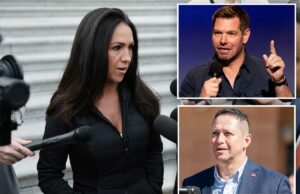 A deputada republicana Lauren Bobert jura proibir as pensões de Swalwell e Gonzales após afirmação A deputada republicana Lauren Bobert jura proibir as pensões de Swalwell e Gonzales após afirmação