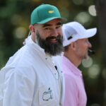 A doce admissão de Jason Kelce sobre a filha Wyatt rouba a cena no The Masters