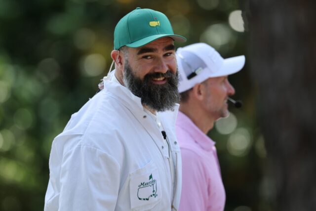 A doce admissão de Jason Kelce sobre a filha Wyatt rouba a cena no The Masters

