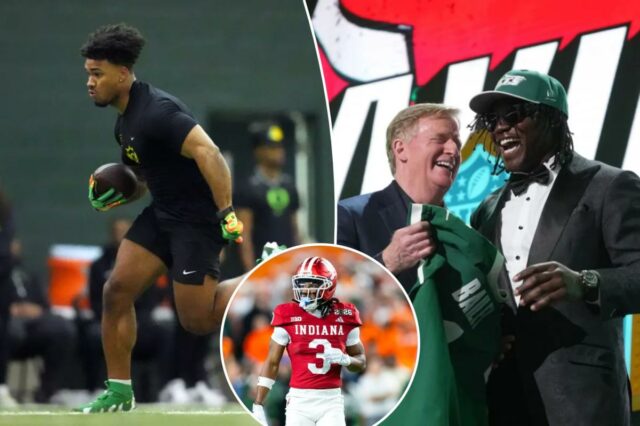 A enorme mudança de estratégia dos Jets fica clara no draft da NFL, já que a maior decisão se aproxima no futuro
