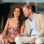 Meghan Markle e o Príncipe Harry chegaram a Melbourne na manhã de terça-feira