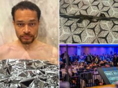 A espingarda de Cole Allen retratada pela primeira vez depois que o suposto atirador do WHCD invadiu o posto de segurança A espingarda de Cole Allen retratada pela primeira vez depois que o suposto atirador do WHCD invadiu o posto de segurança