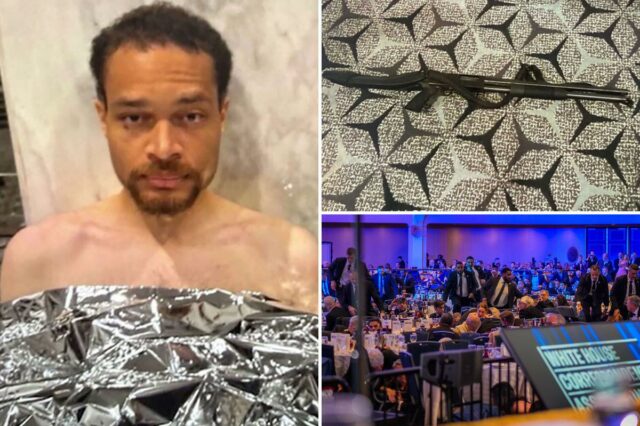 A espingarda de Cole Allen retratada pela primeira vez depois que o suposto atirador do WHCD invadiu o posto de segurança
