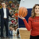 A esposa de Dan Hurley revela o amuleto da sorte do treinador antes do campeonato da NCAA x Michigan