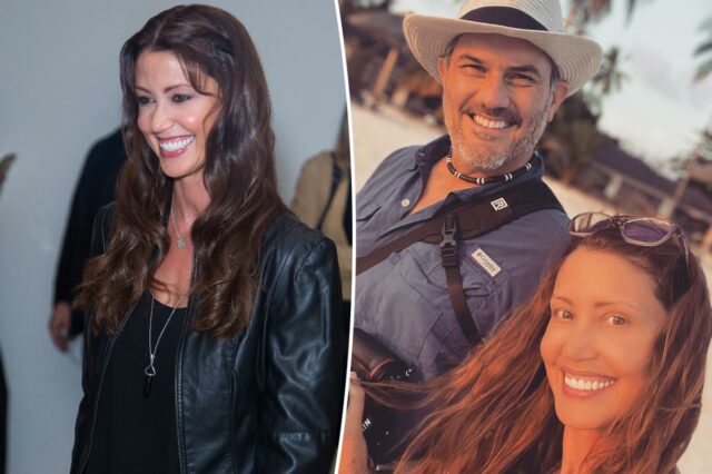 A estrela de 'American Pie', Shannon Elizabeth, juntou-se ao OnlyFans após se separar discretamente do marido Simon Borchert
