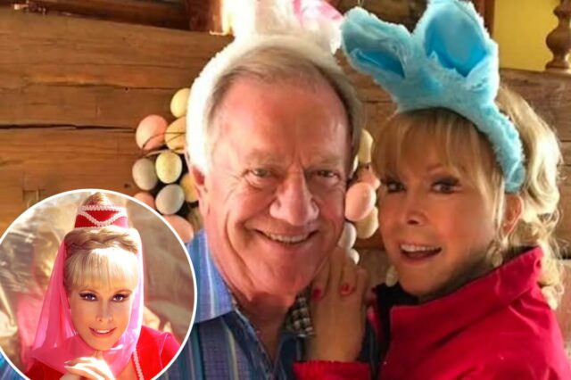 A estrela de 'I Dream of Jeannie', Barbara Eden, chama a atenção aos 94 anos em nova foto com o marido
