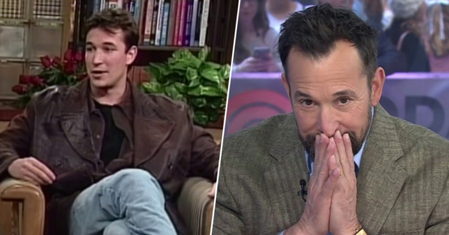 A estrela de 'The Pitt' Noah Wyle reage às filmagens de sua primeira aparição HOJE em 1994
