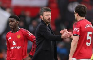 O rebaixamento da estrela do Man Utd do primeiro XI de Carrick está selado agora, será confirmado contra o Liverpool A estrela do Man Utd explica como Michael Carrick evitou a situação '50-50' contra o Brentford, ao contrário de Ruben Amorim