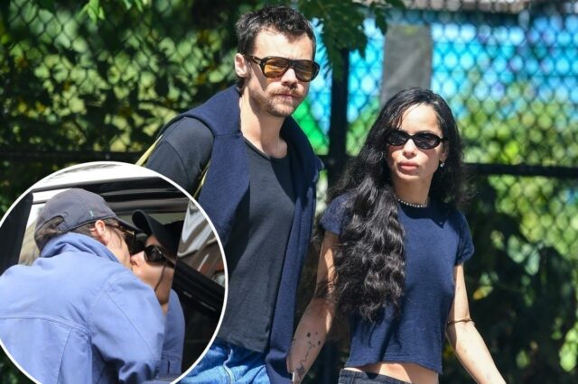 A febre do bebê pode tomar conta de Harry Styles e Zoe Kravitz, já que a popstar 'realmente quer' um filho: fontes
