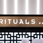 The logo of the Rituals company, taken at a Douglas store on Jungfernstieg.