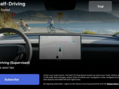 A grande atualização de primavera da Tesla traz novo aplicativo Self-Driving e comando de voz Hey Grok Bloco de desenho Tesla