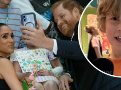 A grande reivindicação do menino de Melbourne após conhecer Meghan, duquesa de Sussex Joshua, de sete anos, conheceu Meghan Markle, duquesa de Sussex e tirou uma foto