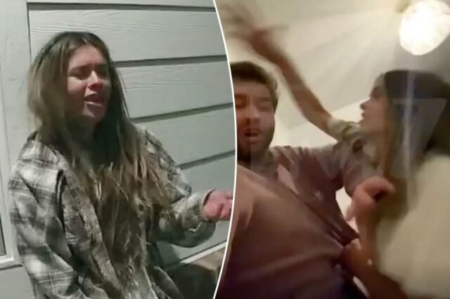 A indignidade final de Taylor Frankie Paul enquanto a polícia investiga se ela fez xixi na noite da prisão por violência doméstica
